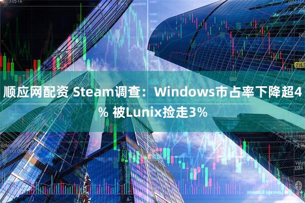 顺应网配资 Steam调查：Windows市占率下降超4% 被Lunix捡走3%